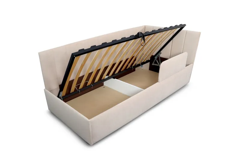 Кровать "Хеппи-2" Вариант 4 Мора бежевый