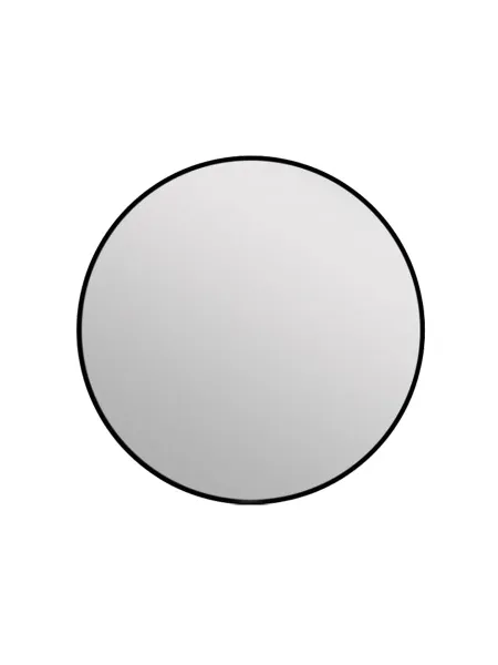 Зеркало навесное Z-15 D70 см c черной рамкой