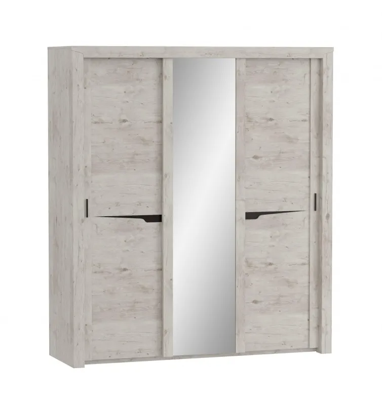 Шкаф 3 дв. с раздвижными дверями "Соренто" спальня Дуб бонифаций