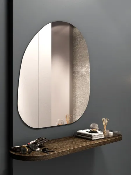 Зеркало навесное Z-14 74х79 см без рамки